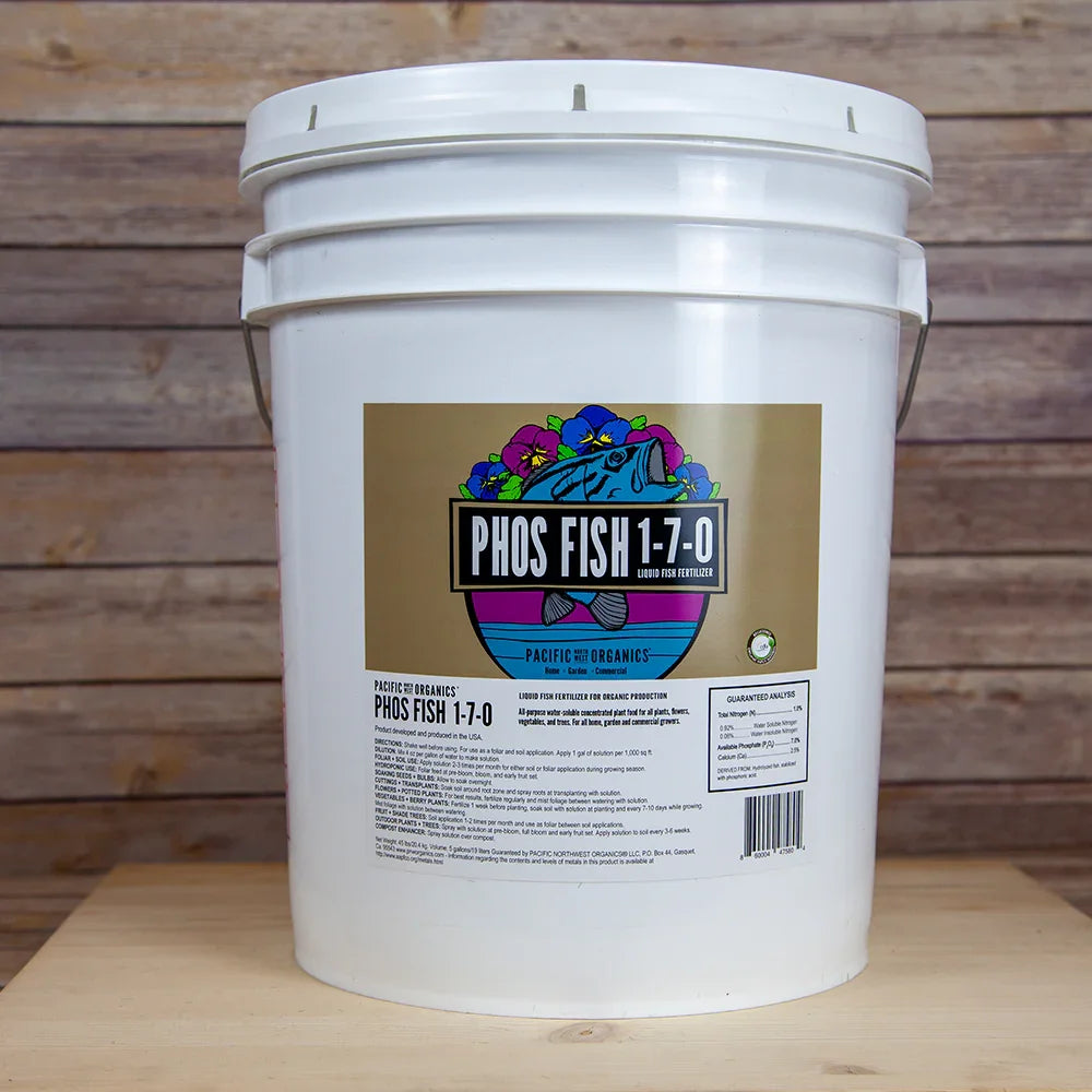 Phos Fish 1-7-0 (5 Gallon) Pacific Organics