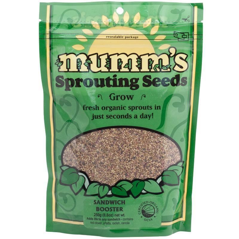 Organic Sandwich Sprouting Seed Mix Mumm's