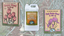 Bone meal fertilizer for garden soil
