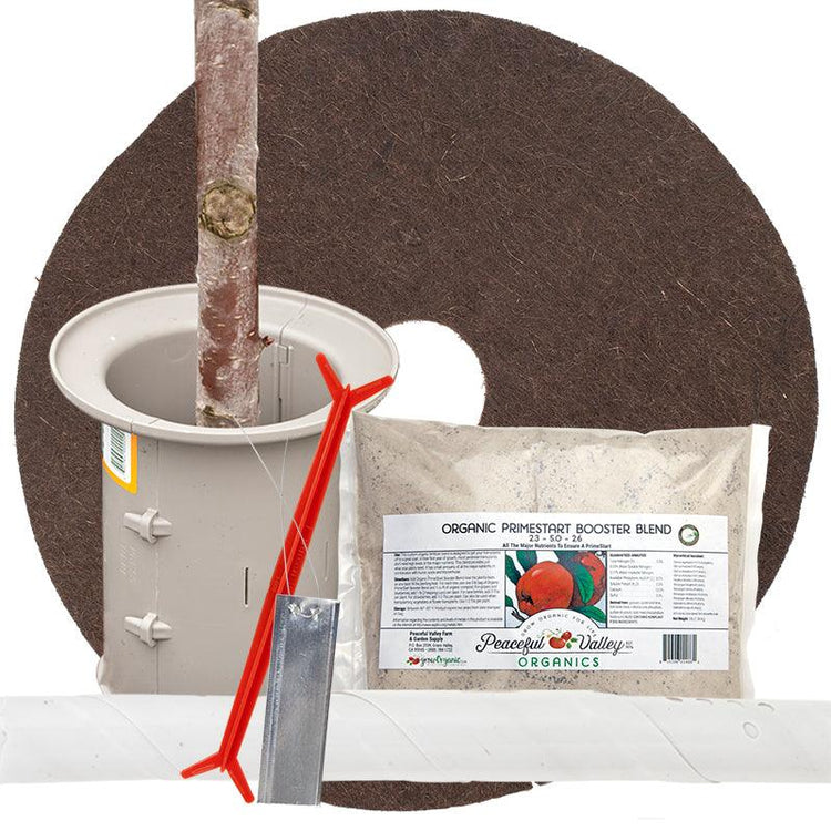Tree planting kit supplies