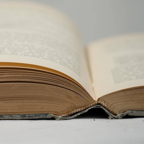 Open gardening book