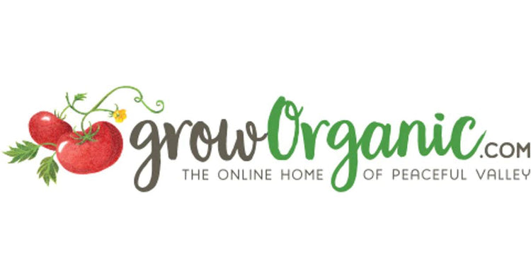 groworganic.mom logo with tomato and vine
