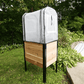 Greenhouse Cover Cedar Planters