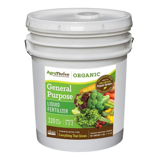 AgroThrive General Purpose Fertilizer (5 gal) AgroThrive