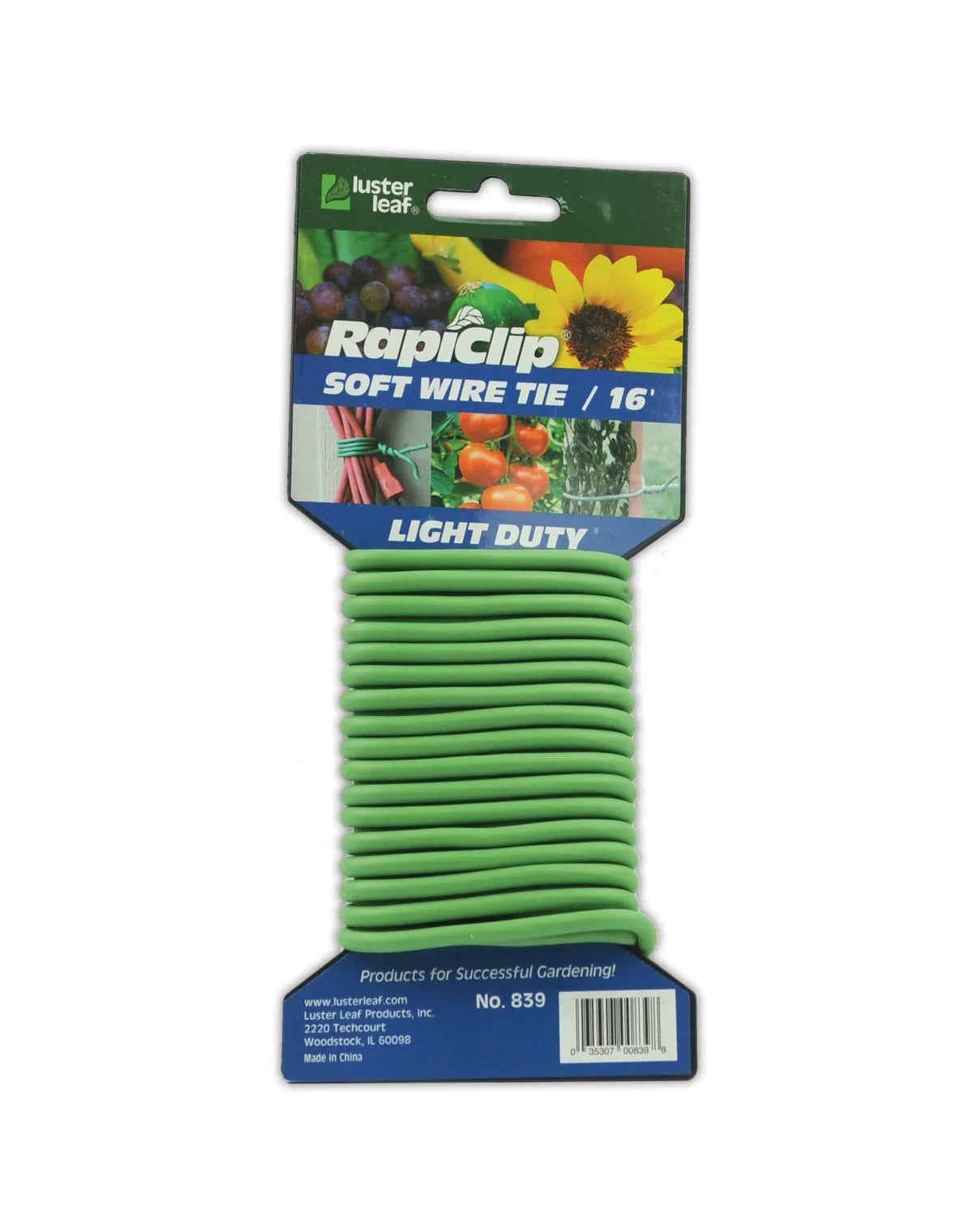 Luster Leaf Soft Wire Plant Tie - 16ft Luster Leaf