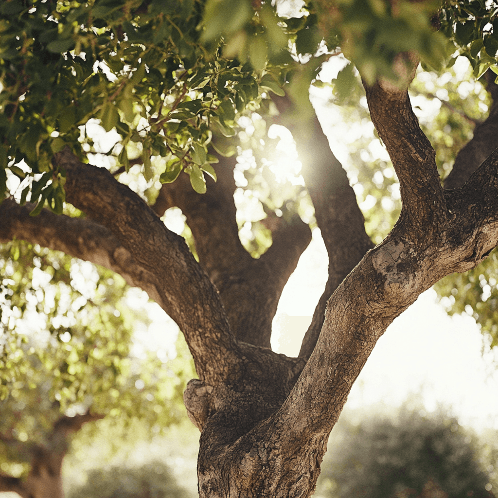 Mature All-In-One almond tree