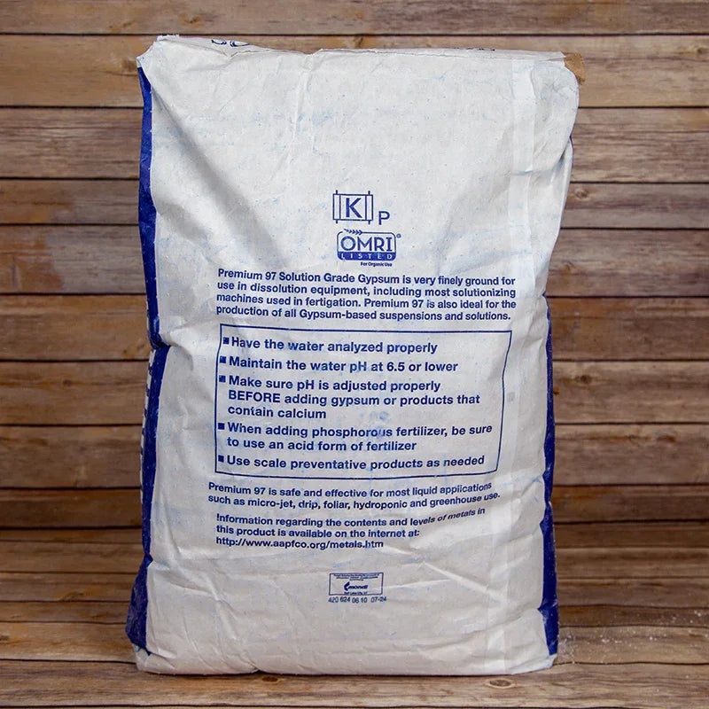 Diamond K Solution Grade Gypsum (50 lb) Diamond K