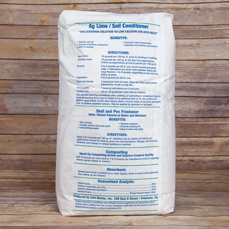 Oyster Shell Flour (50 lb) Grow Organic