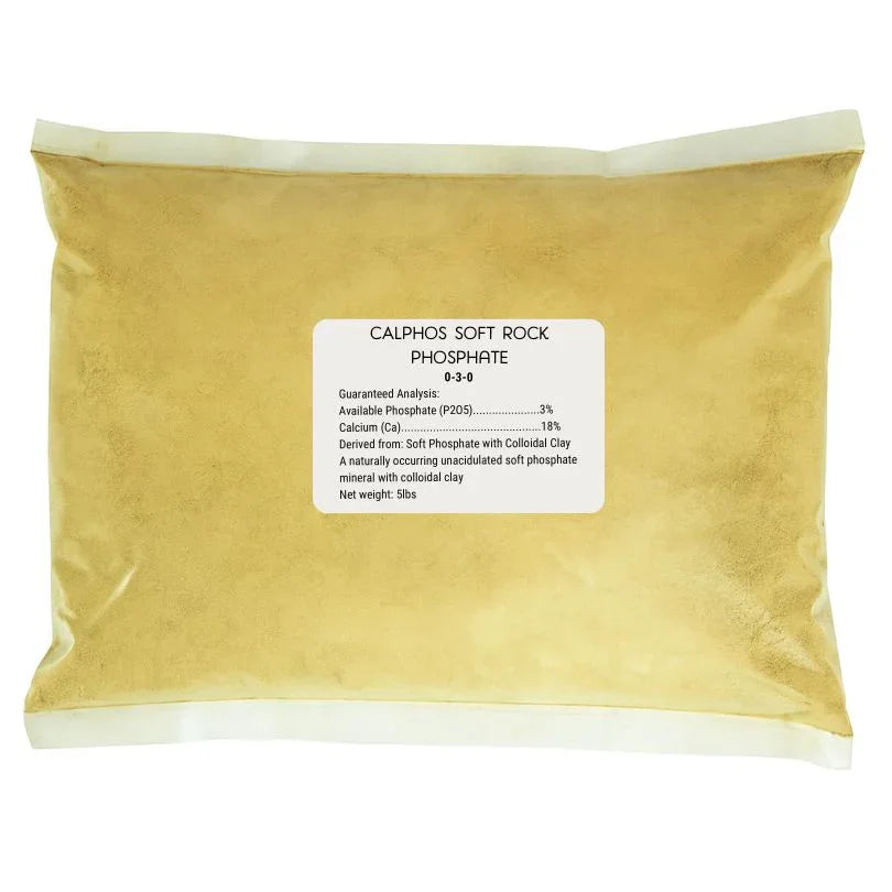 Calphos Soft Rock Phosphate (5 lb bag) Grow Organic