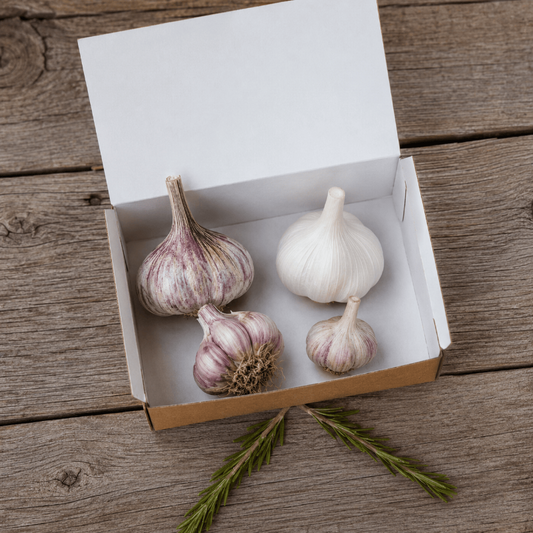 Gourmet Hardneck Garlic Sampler Set Grow Organic