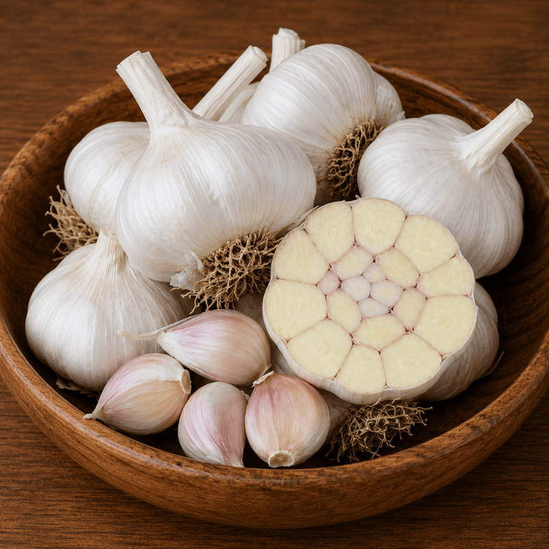 Organic Western Rose Garlic (lb) Grow Organic