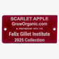 Scarlet Apple Tree Felix Gillet Institute