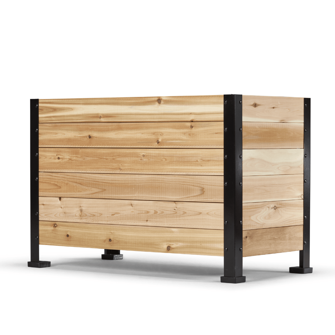 Platform Feet Cedar Planters