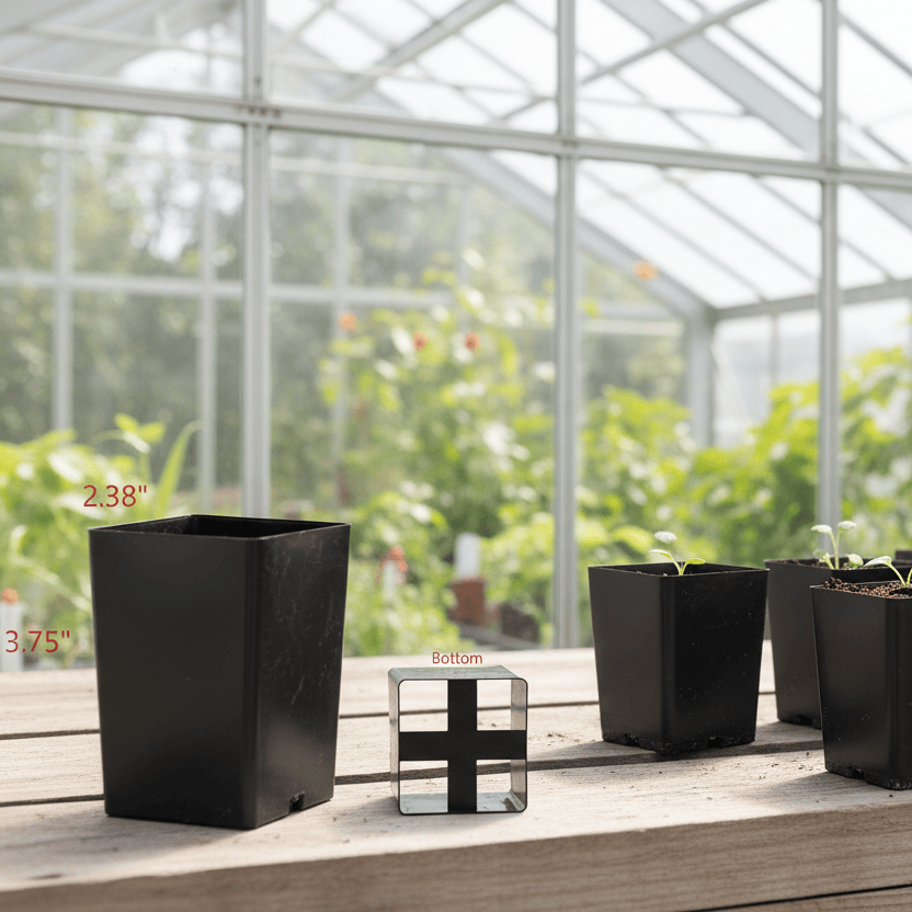 2.38 X 3.75" Band Pots- 540 pots PV Drop Ship