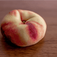 Sliced Galaxy white donut peach