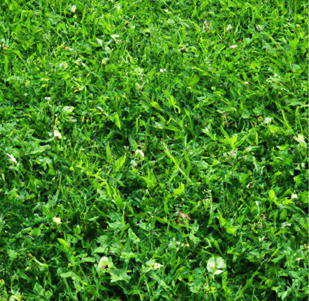 Dense green mixed pasture