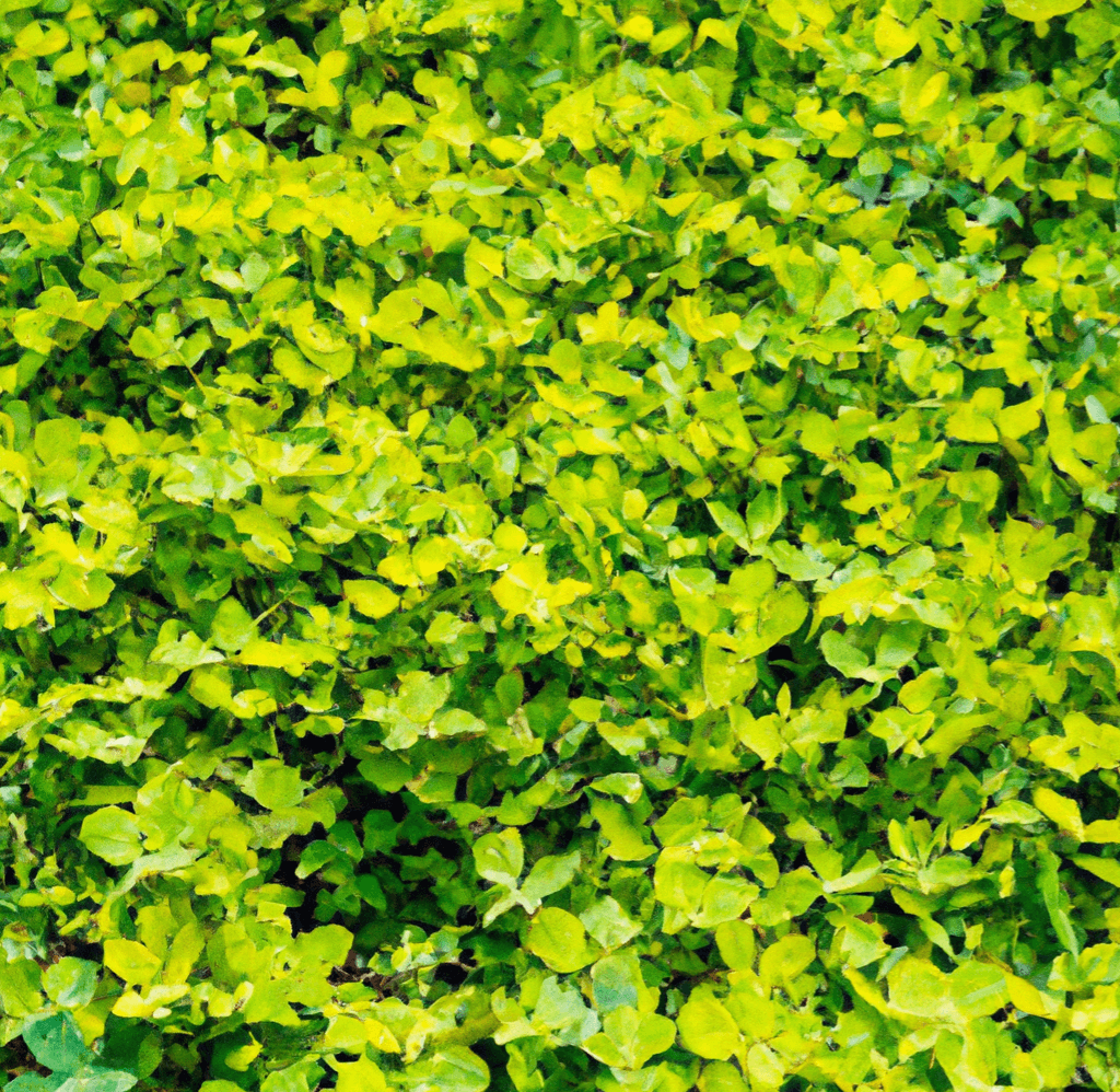 Low yellow-green pasture plants