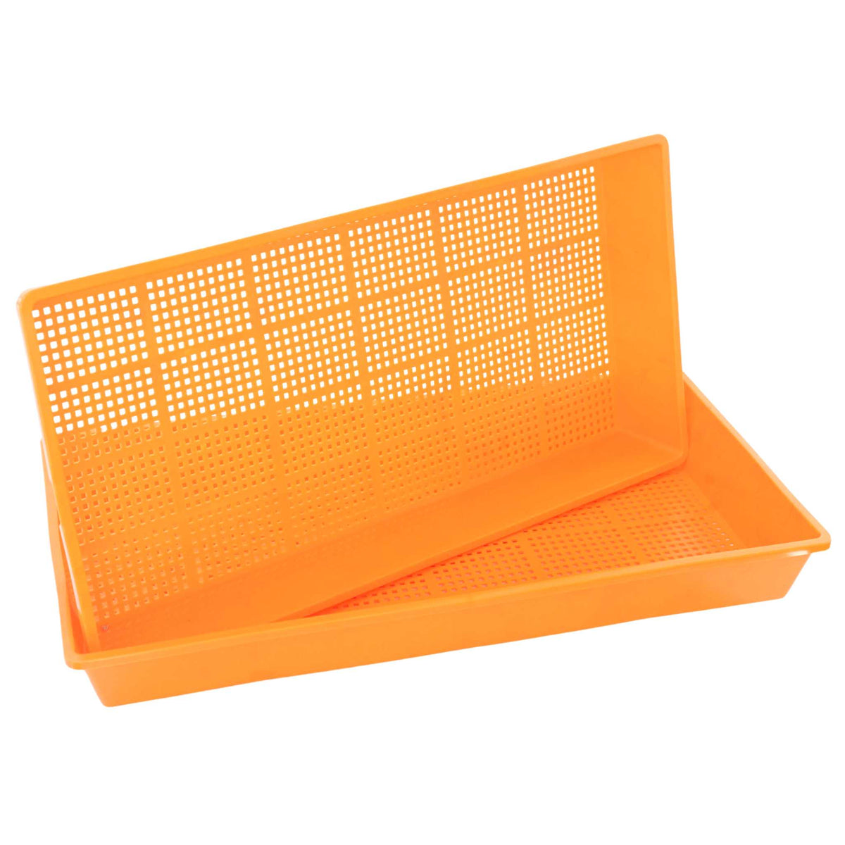 1020 Mesh Deep Extra Strength Colors - 2.5" Deep 1 Tray / Orange Bootstrap Farmer
