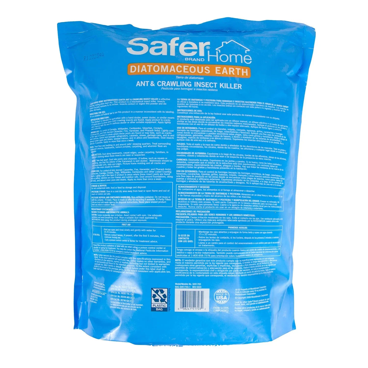 Safer Crawling Insect Killer (4 lb) Safer