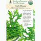 Early Mizuna Mustard Seeds (Organic) Southern Exposure Seed Exchange