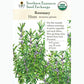 Rosemary Seeds (Organic) Southern Exposure Seed Exchange