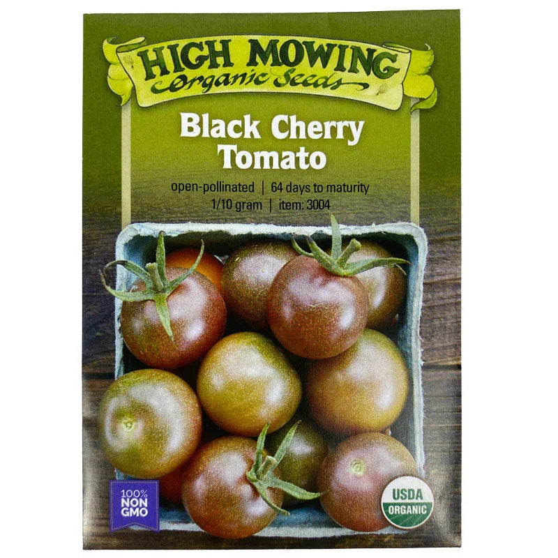 Organic Black Cherry Tomato High Mowing Seeds
