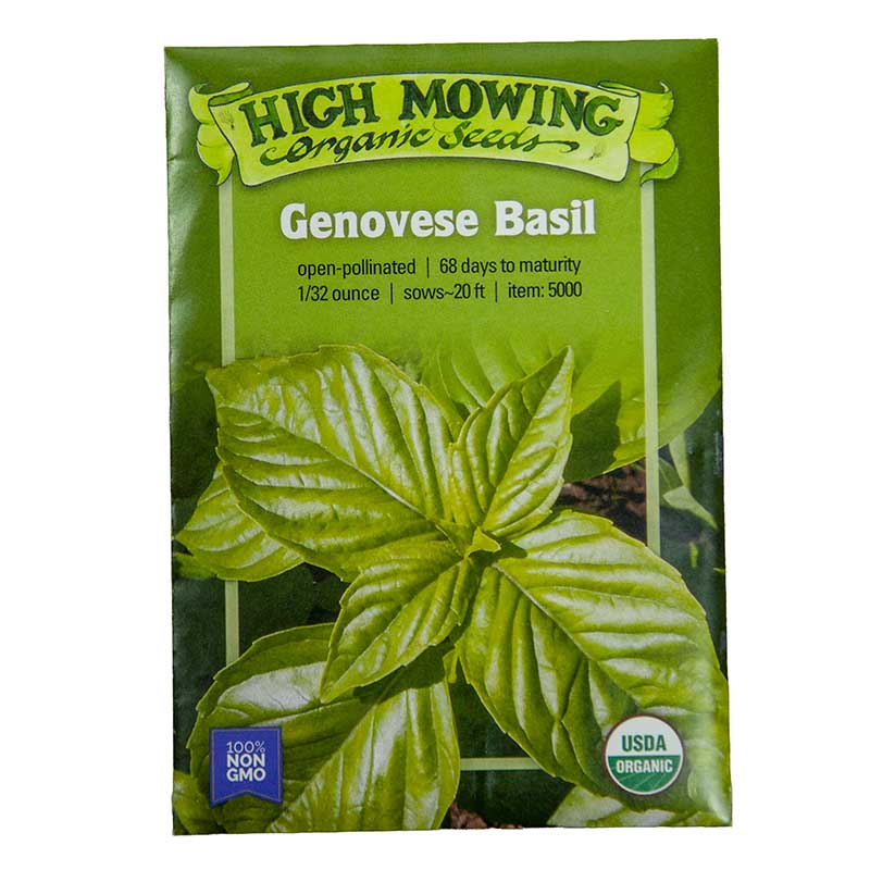 Container Garden 6 Seeds Packets (Organic) High Mowing Seeds