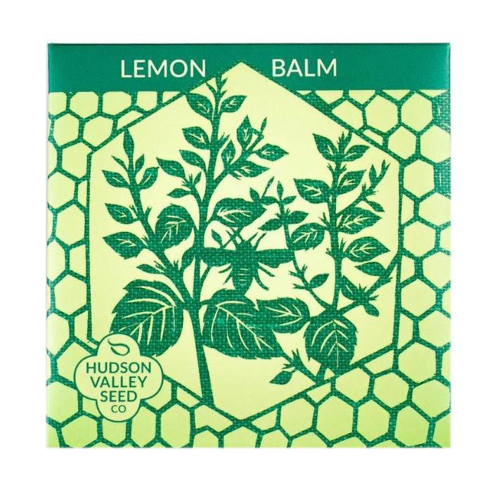 Lemon Balm Art Pack Hudson Valley Seed Company