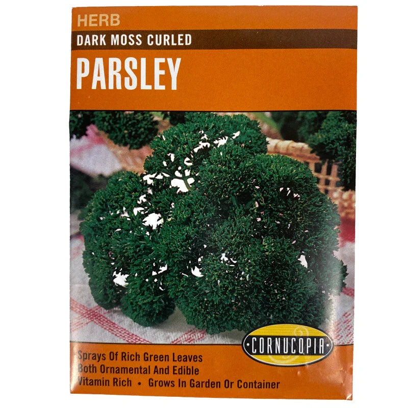 Dark Moss Curled Parsley - Renee's Garden