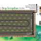 Drip Irrigation Starter Kit for 8'x4' Garden Bed Peaceful Valley