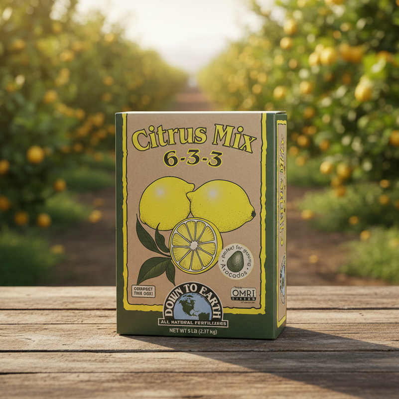 Citrus Mix Fertilizer 6-3-3 (5 lb) Down to Earth