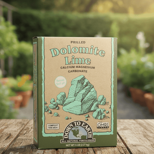 Dolomite Lime Prilled (5 lb box) Down to Earth
