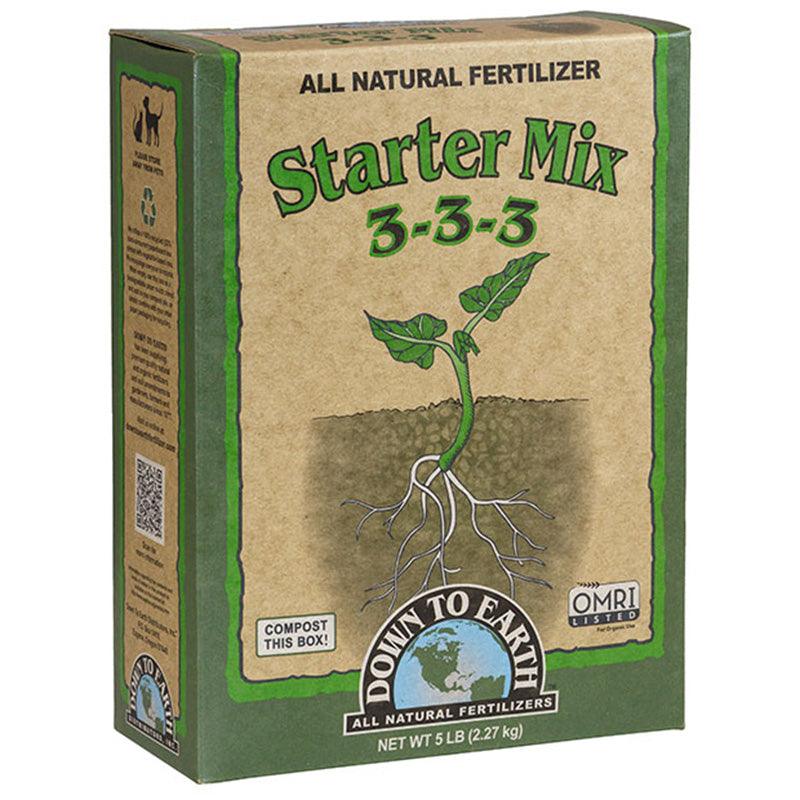 DTE Starter Mix 3-3-3 5 Pound Down To Earth