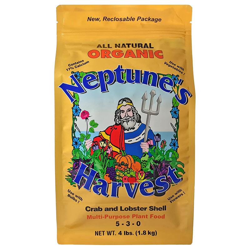 Crab & Lobster Shell Fertilizer 5-3-0 (4 lb) Neptune's Harvest