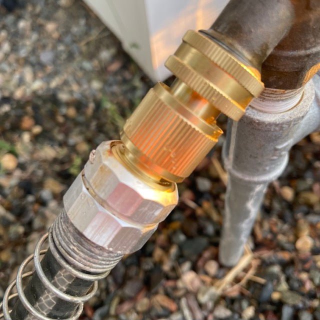 Garden Hose Brass Quick Connect Connector The Celtic Farm