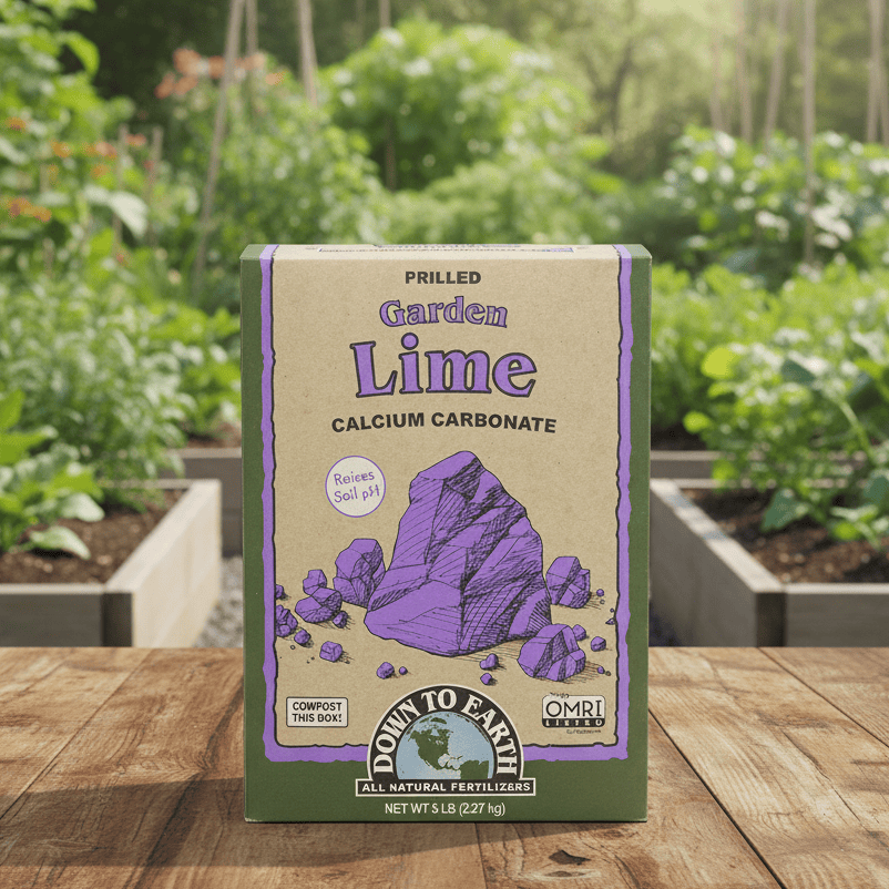 Garden Lime Prilled (5 lb box) Down to Earth