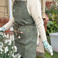 Gardening Apron - Waxed Canvas Apron with Pockets The Celtic Farm