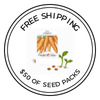 $7 flat-rate shipping on qualifying seed-pack orders; free shipping at $50