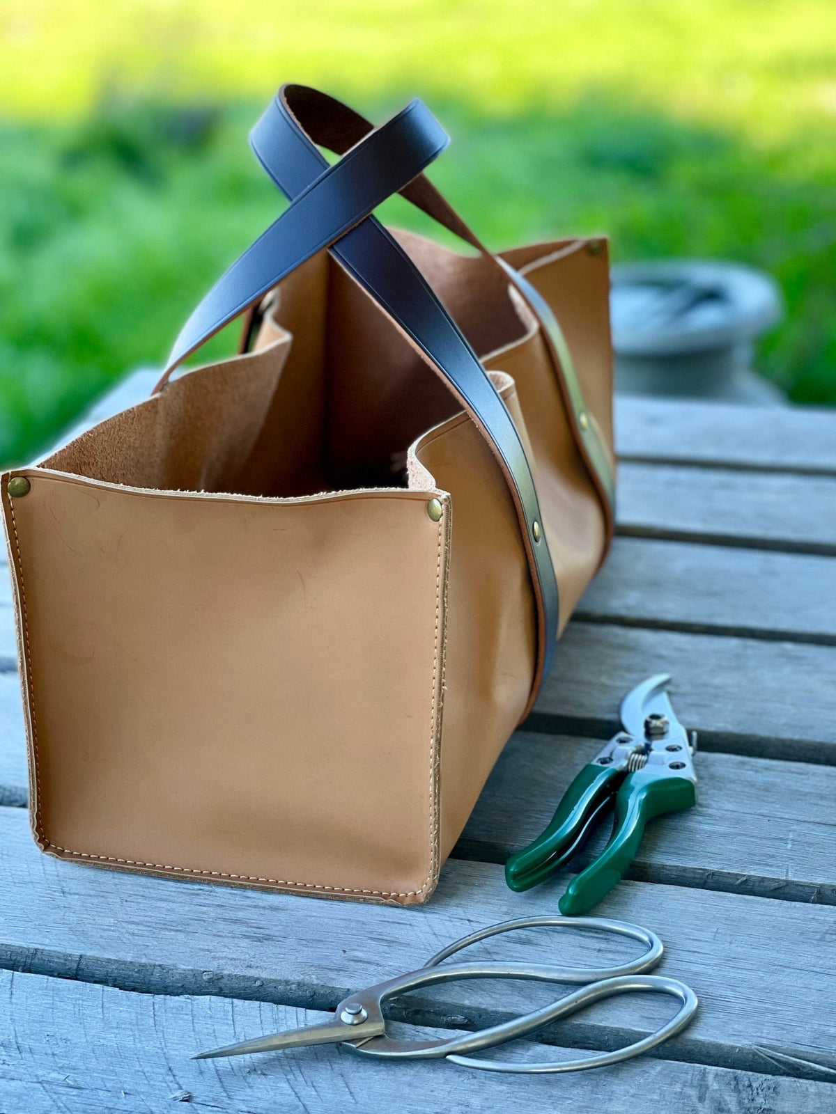 Leather Gardener's Tool Bag The Celtic Farm
