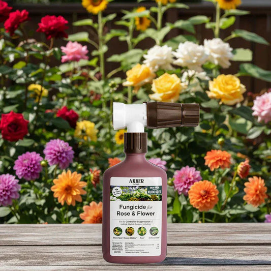 Arber Organic Fungus and Disease Control for Roses and Flowers, Ready to Spray Grow Organic