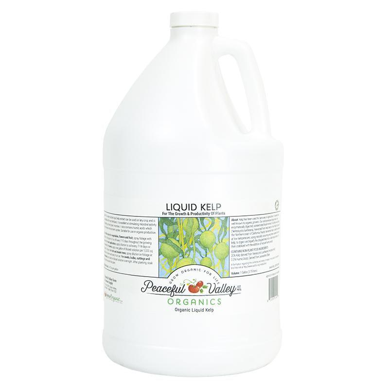 Peaceful Valley Organic Liquid Kelp 1 Gallon Peaceful Valley