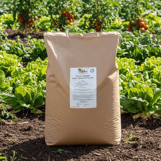 Phyta-Grow Leafy Green Special Fertilizer 7-1-2 (50 lb) California Organic Fertilizer