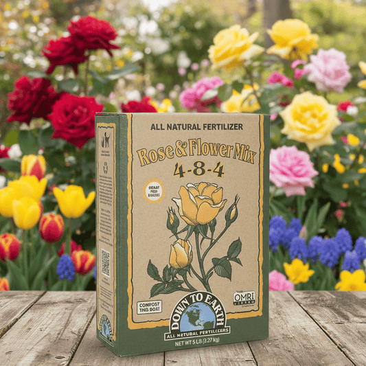 Rose, Flower & Bulb Mix 4-8-4 (5 lb Box) Down to Earth