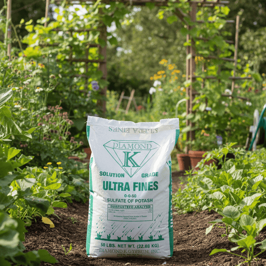 Sulfate of Potash Ultrafines - Diamond K Soluble 0-0-50 (50 lb) SpringSale2023