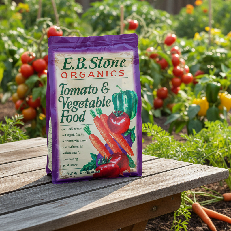Tomato & Vegetable Food 4-5-3 (4 lb bag) EB Stone