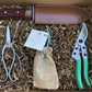 Ultimate Garden Gift Box -  4 Garden Tool Set  (Hori Hori, Pruners, Garden Snips and Garden Tool Sharpeners)  Tool Kit The Celtic Farm