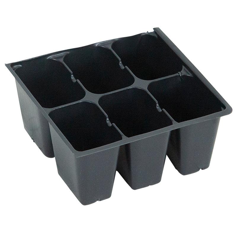 6-Pack Planting Containers for 1020 Tray - Standard (Sheet of 8) Grow Organic