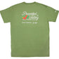 Peaceful Valley's Organic Olive T-Shirt (Medium) Peaceful Valley