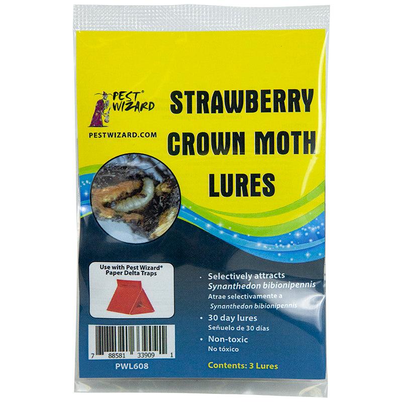 Pest Wizard Strawberry Crown Moth Lure 3-Pack Pest Wizard