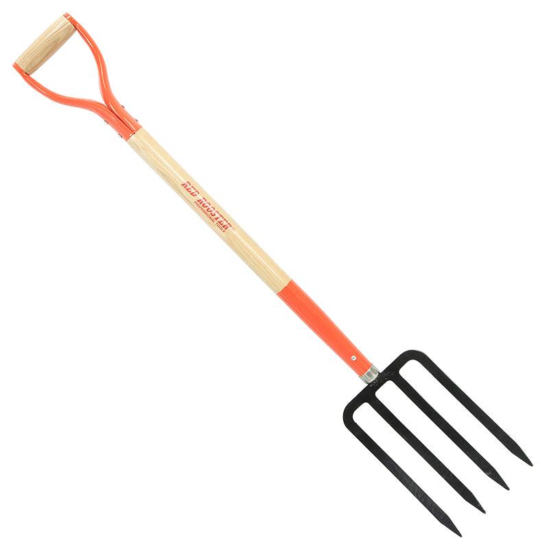 Red Rooster Digging Fork Grow Organic